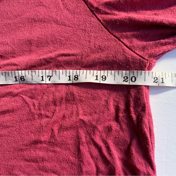 Lily Morgan pink size large 3/4" sleeve shirt - Picture 8 of 8